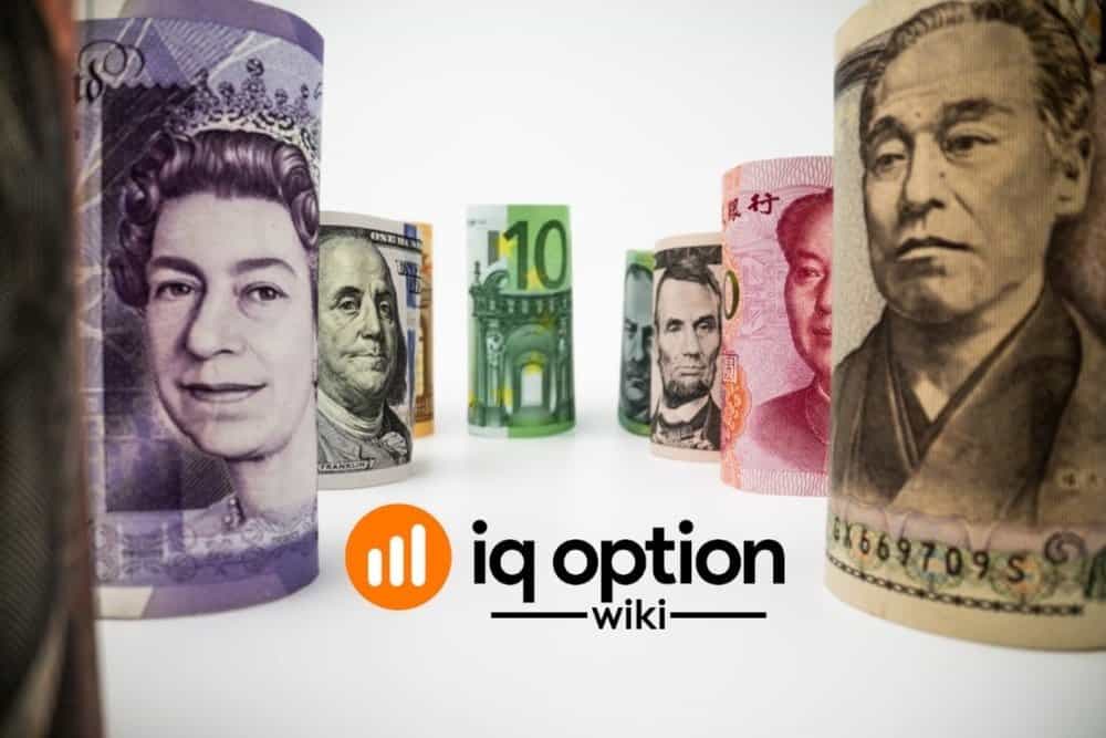Ada 41 pasangan mata uang yang tersedia di IQ Option