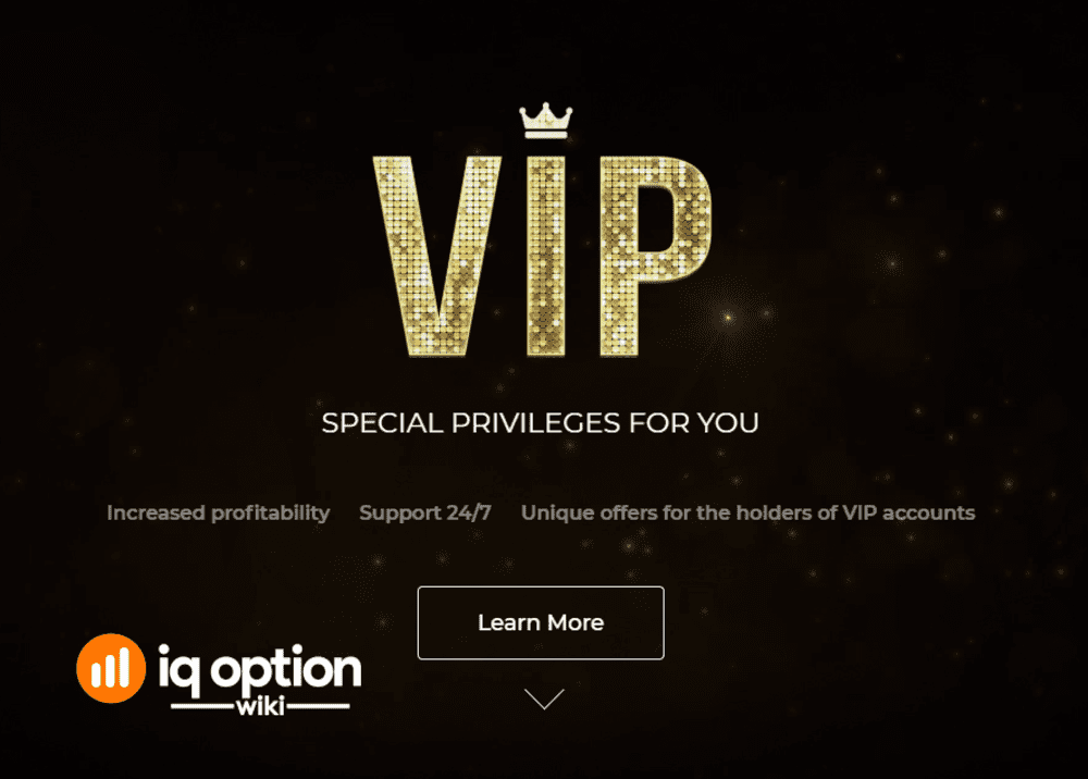 being vip at iq options