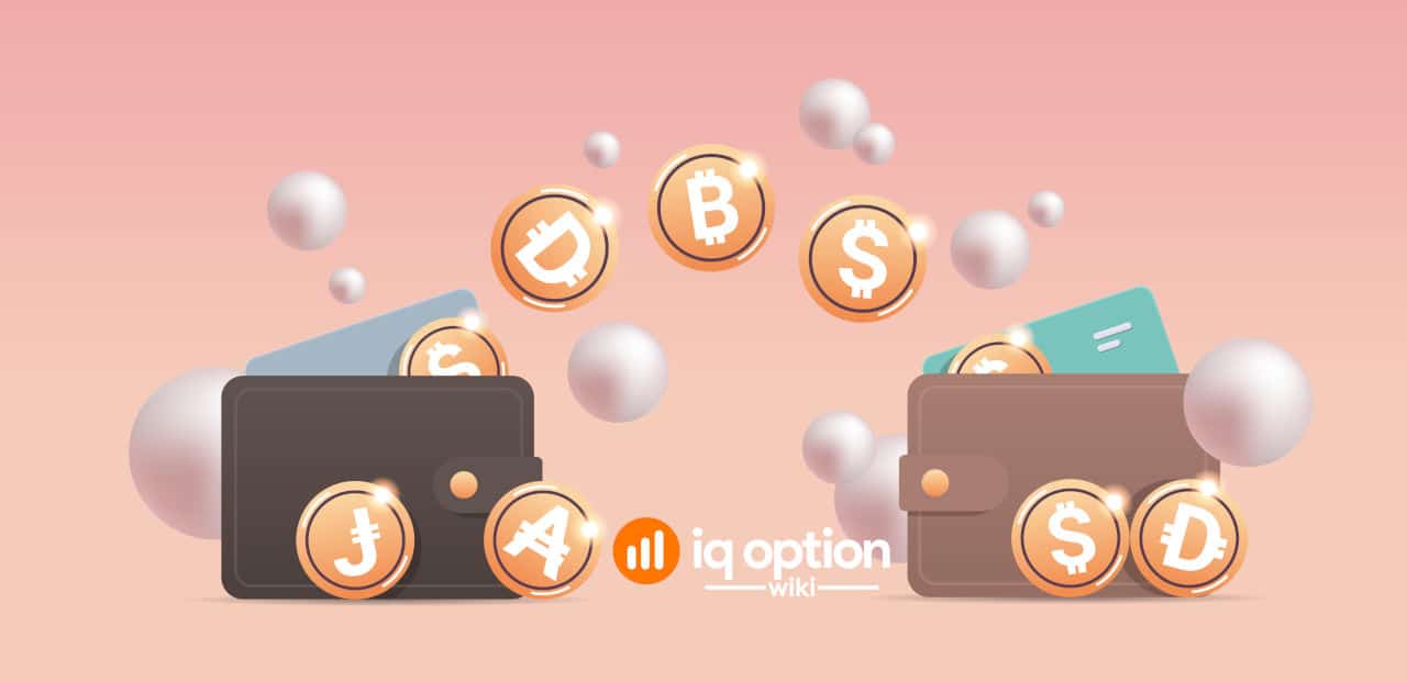 You need BTC in your crypto wallet in order to deposit to IQ Option