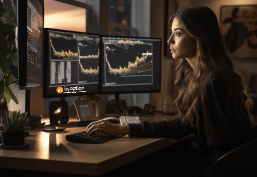girl killing it as day trader